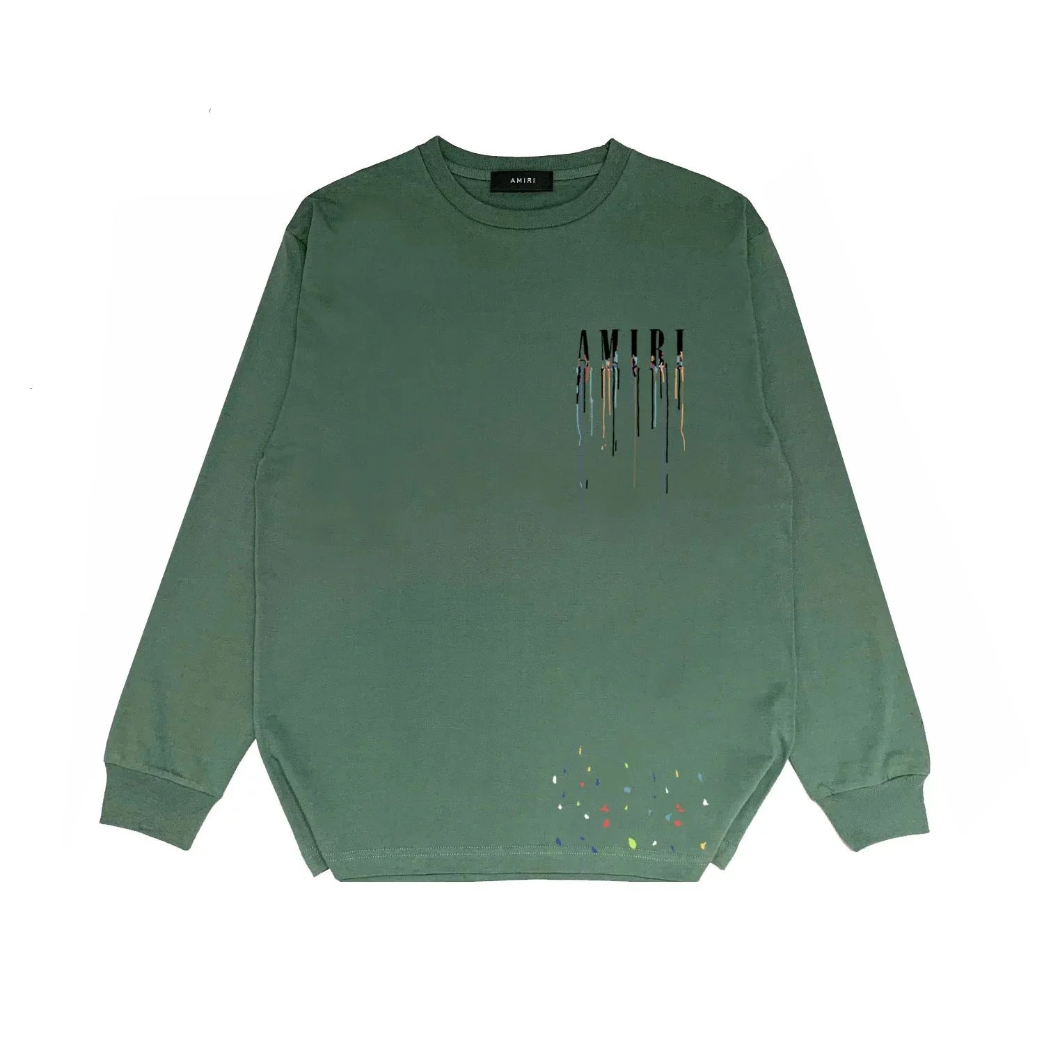 AMIRI Hoodies & Sweatshirts Bone-Print Crewneck Sweatshirt — 10