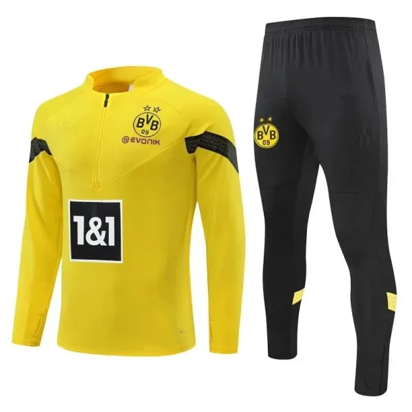 BVB Borussia Dortmund Training Set Yellow/Black Tracksuit - 1