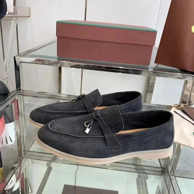 Stefano Ricci Leather Shoes Suede tassel loafers product detail image 2