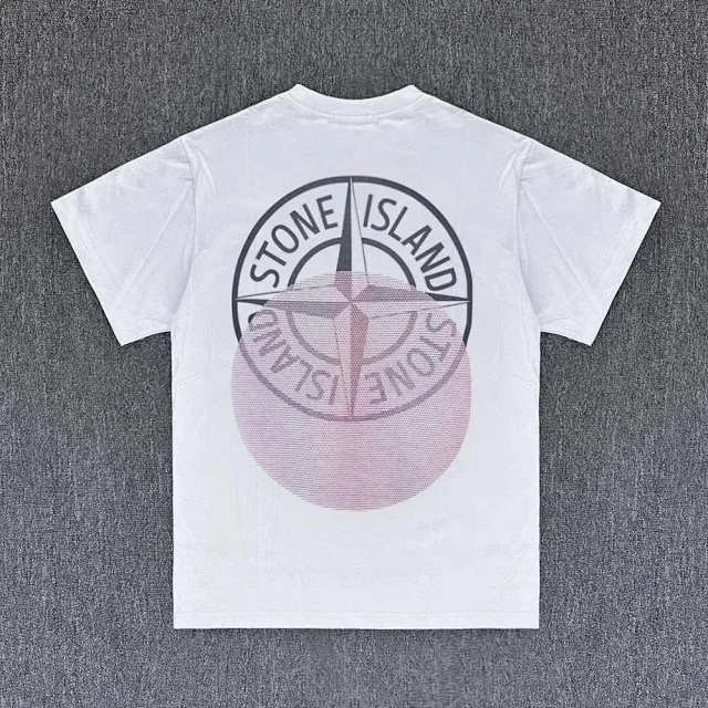 Stone Island T-Shirts Logo Print product detail image 1