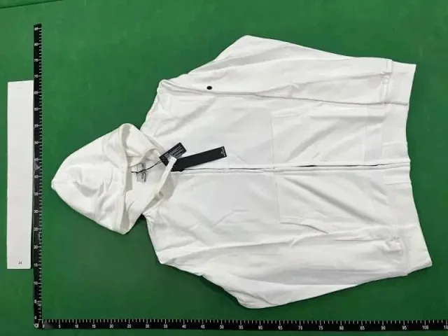 Stone Island Hoodies & Sweatshirts Zip-Up Hooded Sweatshirt with Compass Sleeve Badge product detail image 1