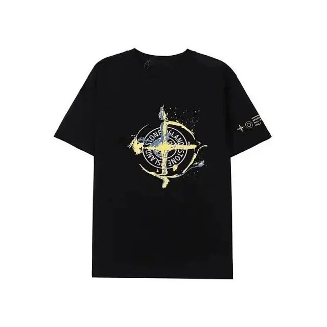 Stone Island T-Shirts Logo Print product detail image 5