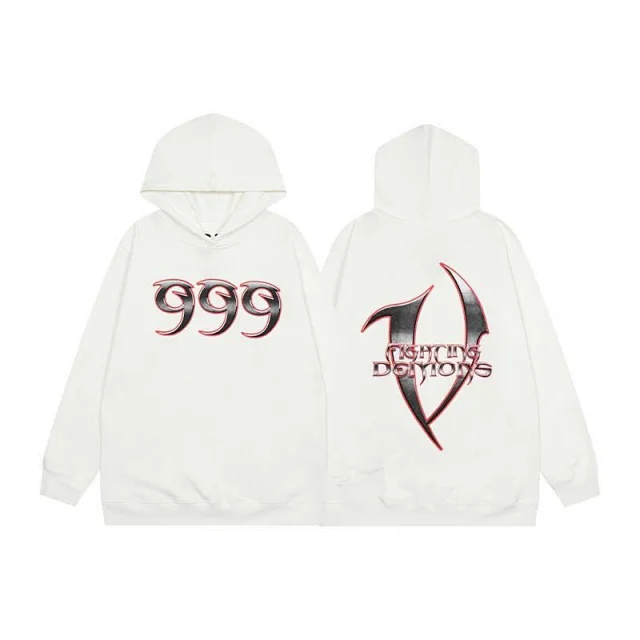 VLONE Hoodies & Sweatshirts Graphic Logo Print Hooded Sweatshirt product detail image 6