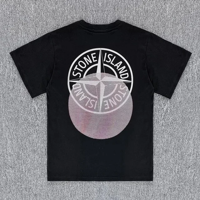 Stone Island T-Shirts Logo Print product detail image 2