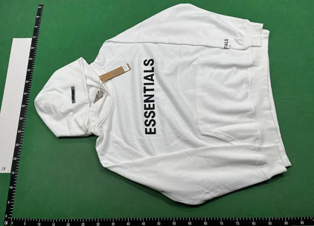 Fear of God ESSENTIALS Hoodies & Sweatshirts Logo and 1977 Print Pullover product detail image 4
