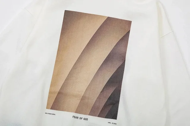 Fear of God ESSENTIALS Hoodies & Sweatshirts Logo and 1977 Print Pullover product detail image 14
