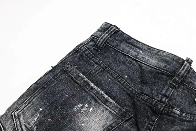 Dsquared2 Jeans Distressed paint-splatter product detail image 7