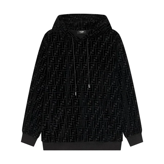 Fendi Hoodies & Sweatshirts Logo-print styles product detail image 4
