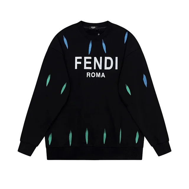 Fendi Hoodies & Sweatshirts Logo-print styles product detail image 8