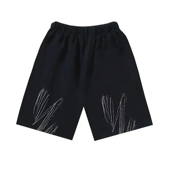 Off-White Shorts Elastic-Waist Graphic product detail image 8