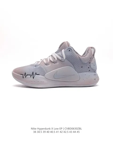 Nike Hyperdunk X Low EP Black/White Galaxy Sneakers - 16