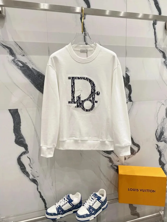Dior Hoodies & Sweatshirts Crewneck logo sweatshirt product detail image 8