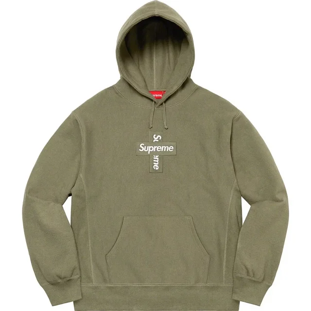 Supreme Hoodies & Sweatshirts Cross Box Logo Hooded Sweatshirt product detail image 3