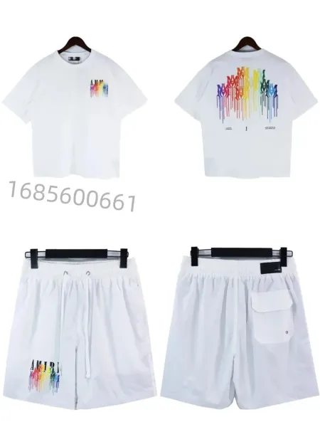 Amiri Mesh Jersey Set White - 10