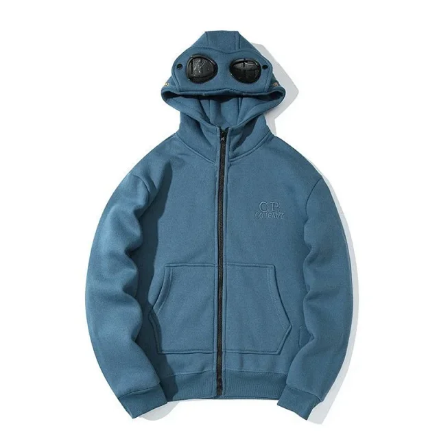 C.P. Company Hoodies & Sweatshirts Zip-up goggle-hood sweatshirt product detail image 5