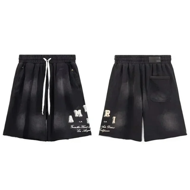 AMIRI Shorts Logo Print Drawstring product detail image 10