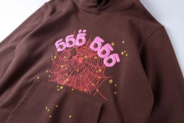 Sp5der Hoodies & Sweatshirts Spiderweb Graphic Pullover Hoodie product detail image 1