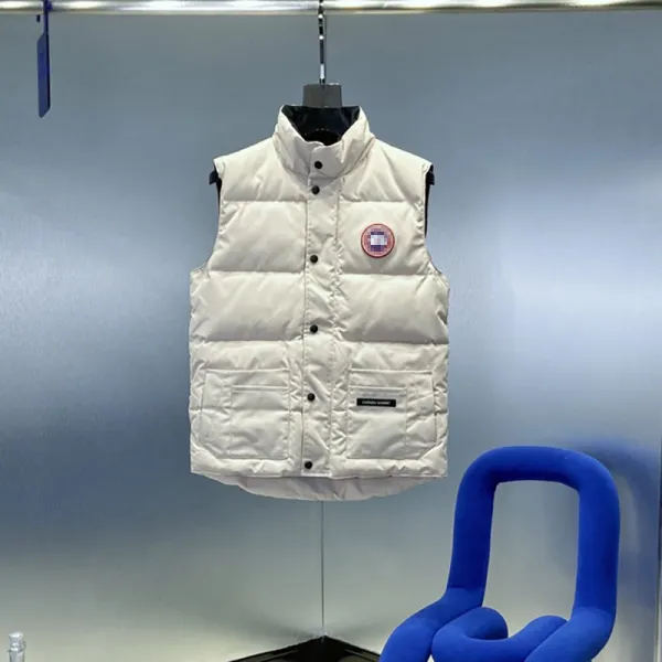 Canada Goose Crofton Vest White Down Vest - 1
