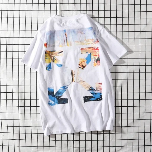 Off-White T-Shirts Short-Sleeve Graphic Arrow Print product detail image 14