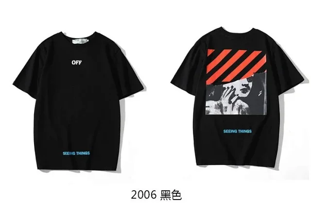 Off-White T-Shirts Short-Sleeve Graphic Arrow Print product detail image 29