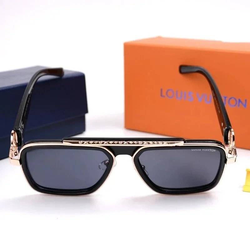 Louis Vuitton Square Frame Gradient Brown Sunglasses - 5