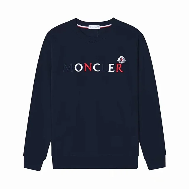 Moncler Hoodies & Sweatshirts Crewneck Logo Sweatshirt product detail image 4