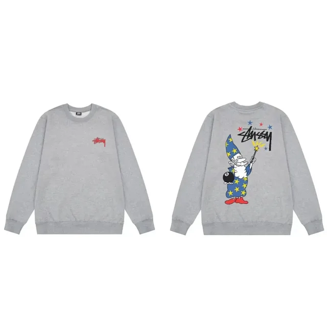 Stüssy Hoodies & Sweatshirts Crewneck floral graphic sweatshirt product detail image 6