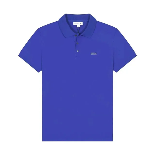 Lacoste Shirts Short-Sleeve Polo Shirt with Crocodile Logo product detail image 9