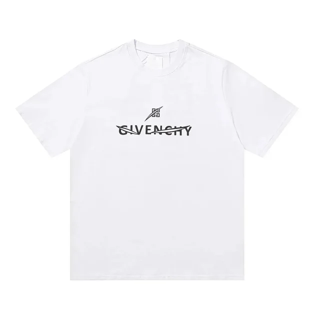 Prada T-Shirts Chain Graphic Logo T-Shirt product detail image 8