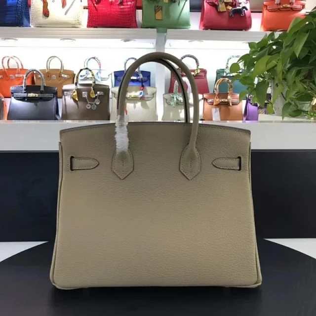 Unbranded Handbags Top-Handle Flap Handbag with Turn-Lock Strap Detail product detail image 5