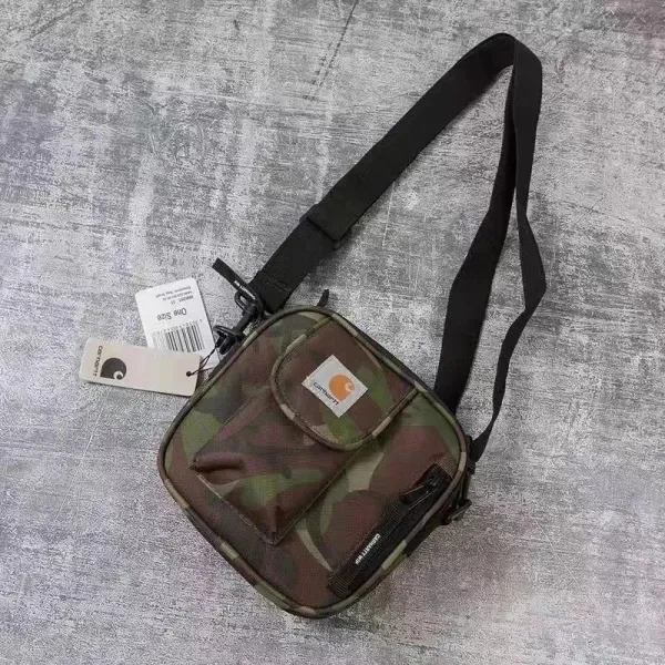 Carhartt WIP Essentials Crossbody Bag Camo Green Crossbody Bag - 1