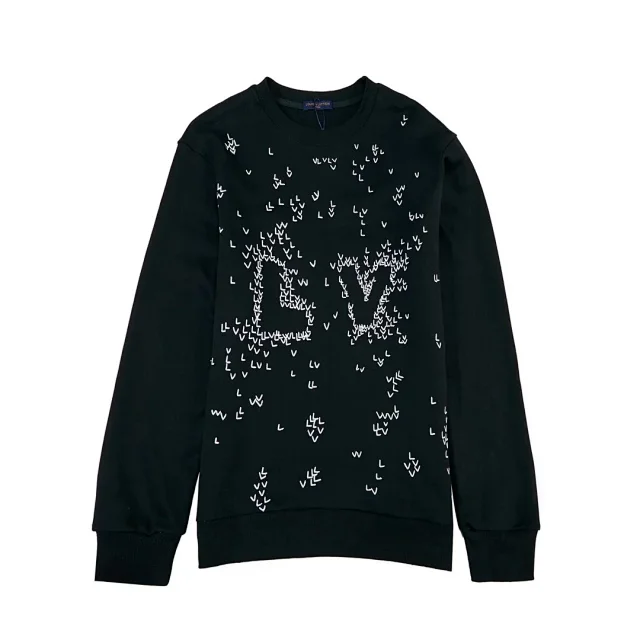 Louis Vuitton Hoodies & Sweatshirts Crewneck LV Logo Graphic Sweatshirt product detail image 2