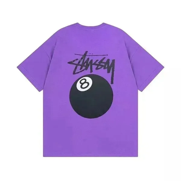 Stussy Dice Print White T-Shirt - 10