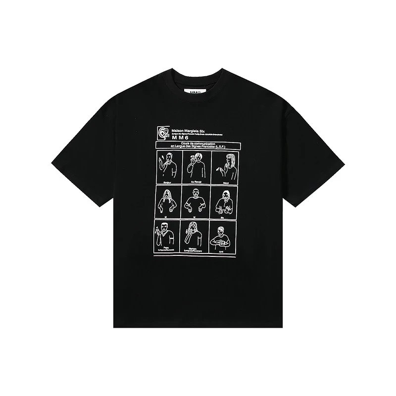Maison Margiela T-Shirts Graphic Print — 45