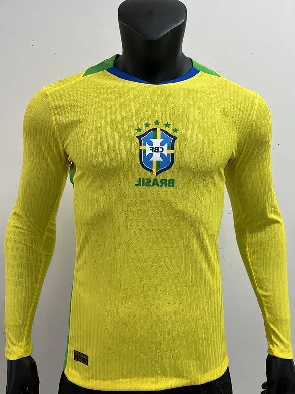 Brazil Football Jerseys Long-Sleeve Jersey product detail image 8