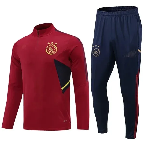 Ajax Amsterdam Training Tracksuit Red/Navy - 1