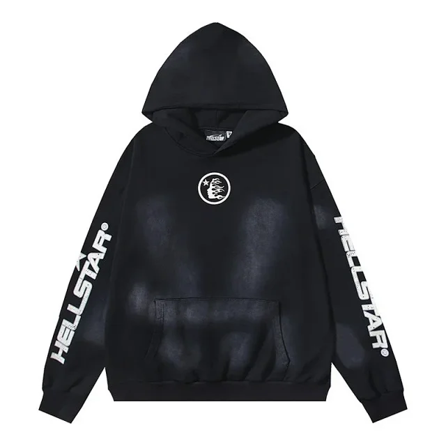Hellstar Hoodies & Sweatshirts Flame Graphic Pullover Hoodie product detail image 7