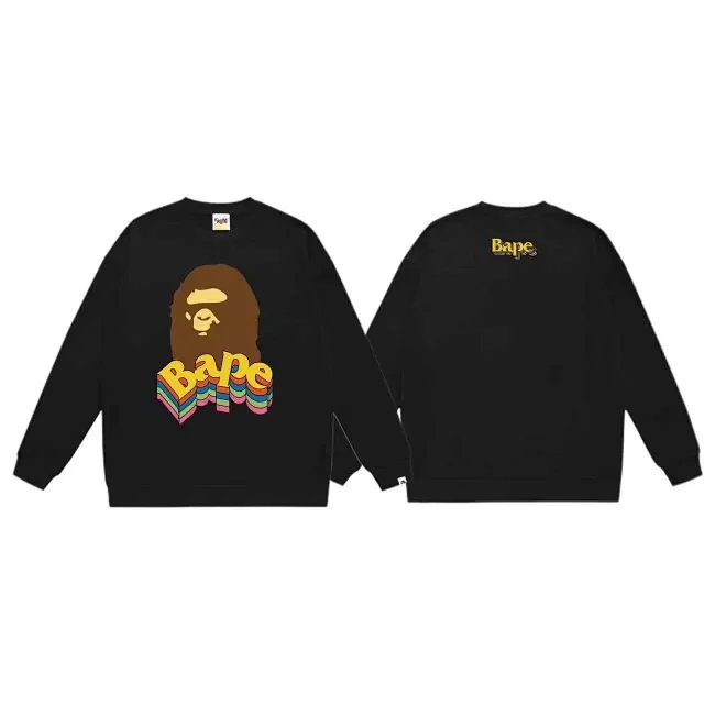 A BATHING APE Hoodies & Sweatshirts Head Graphic Crewneck Sweatshirt product detail image 2