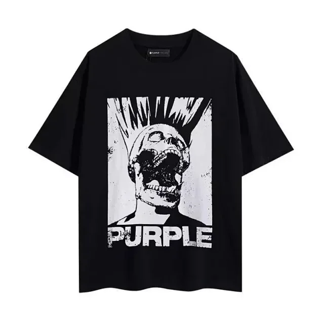 Purple Brand T-Shirts Short-Sleeve Graphic Logo product detail image 8