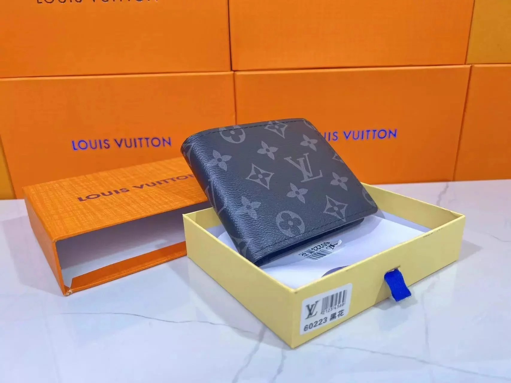 Louis Vuitton Monogram Eclipse Black Bifold Wallet - 13