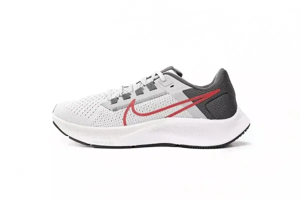 Nike Renew Run 6 White/Red/Gray Running Shoes - 1