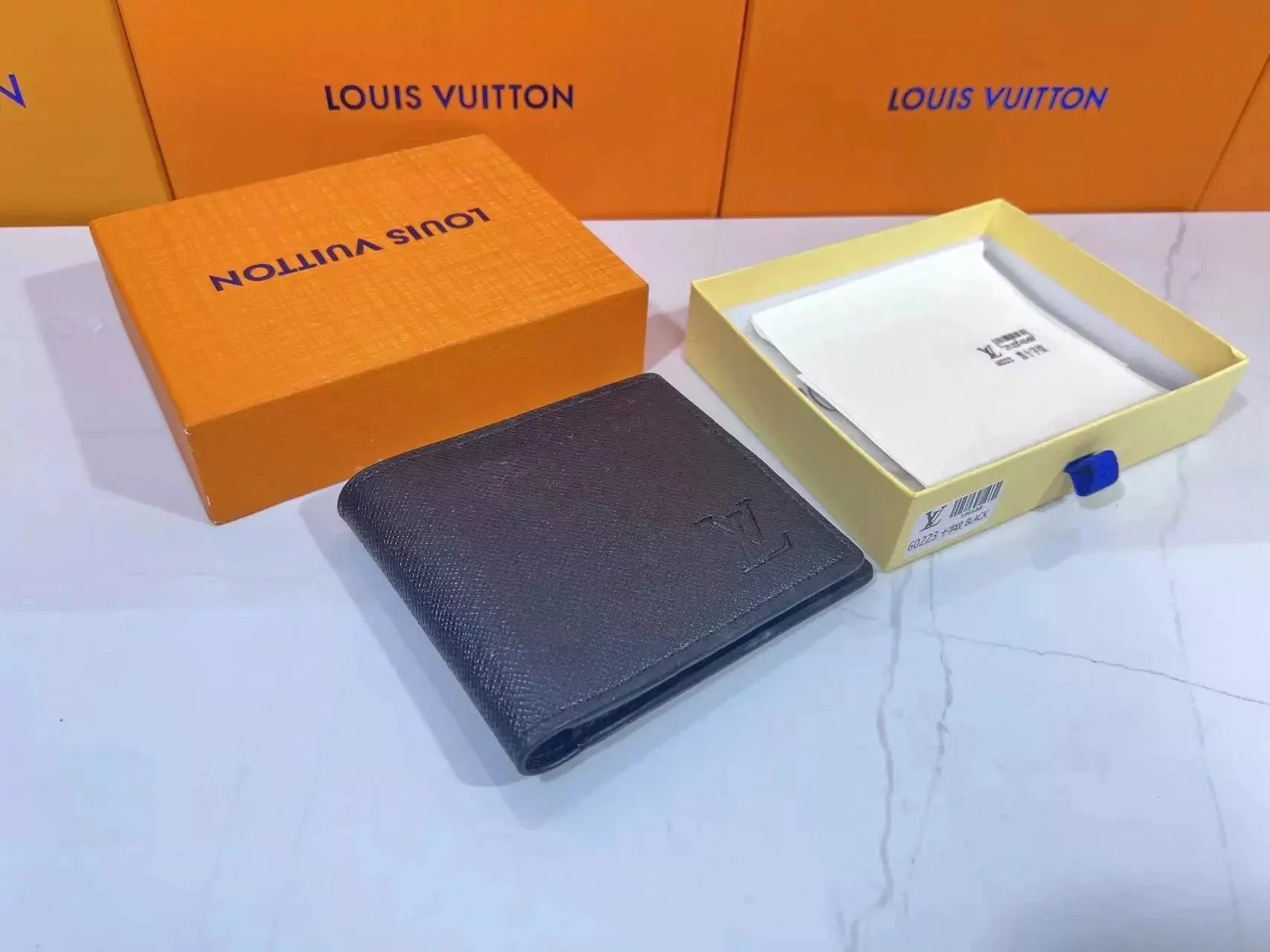 Louis Vuitton Monogram Eclipse Black Bifold Wallet - 28