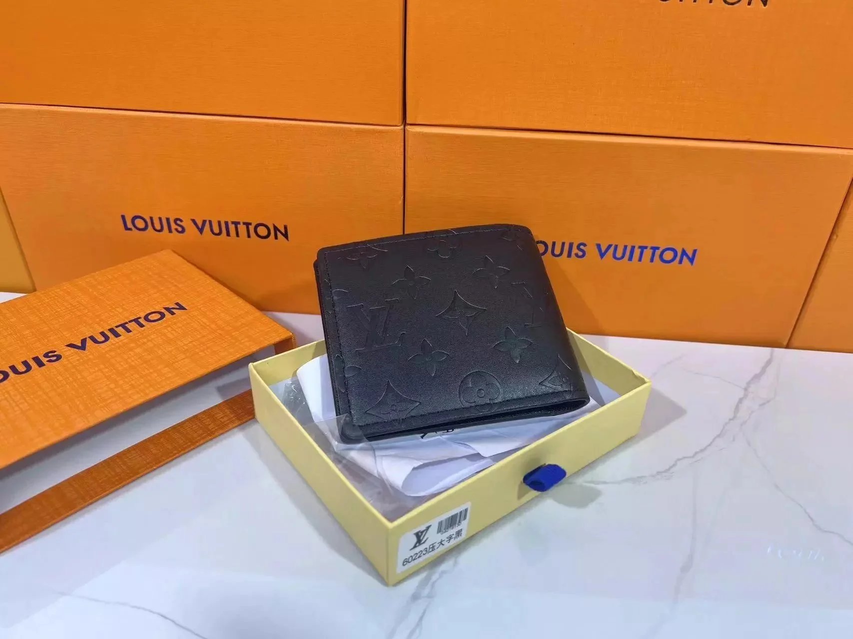 Louis Vuitton Monogram Eclipse Black Bifold Wallet - 39