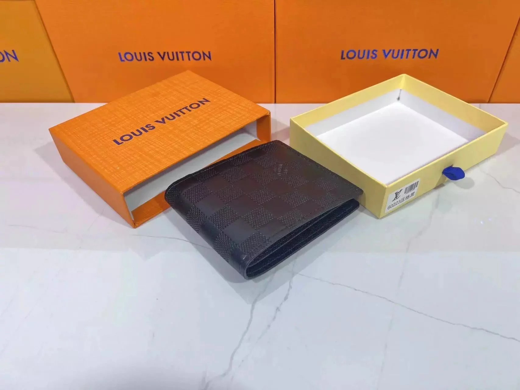 Louis Vuitton Monogram Eclipse Black Bifold Wallet - 44