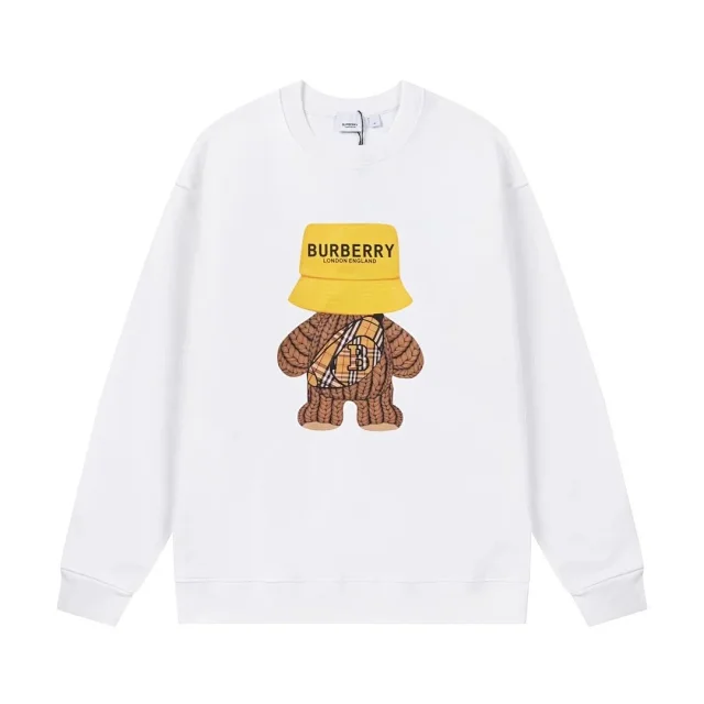 Burberry Hoodies & Sweatshirts Crewneck Logo-Print Sweatshirt product detail image 8
