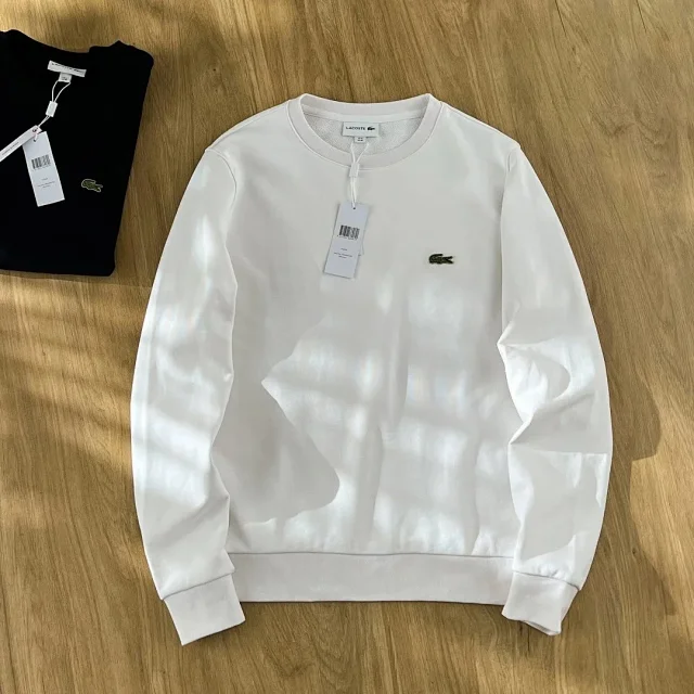 Lacoste Hoodies & Sweatshirts Crewneck Logo Sweatshirt product detail image 4