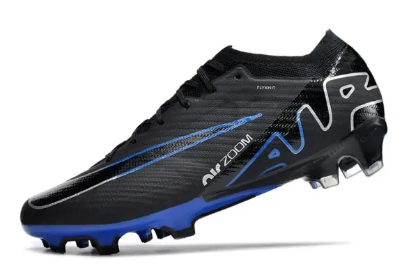 Nike Mercurial Superfly VIII Elite FG Black/Blue Soccer Cleats - 1