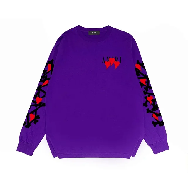AMIRI Hoodies & Sweatshirts Crewneck sweatshirt with crystal ball hand graphic product detail image 9
