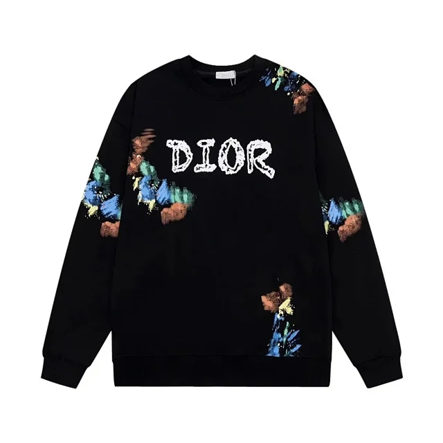 Dior Hoodies & Sweatshirts Logo Graphic Crewneck Sweatshirt product detail image 4