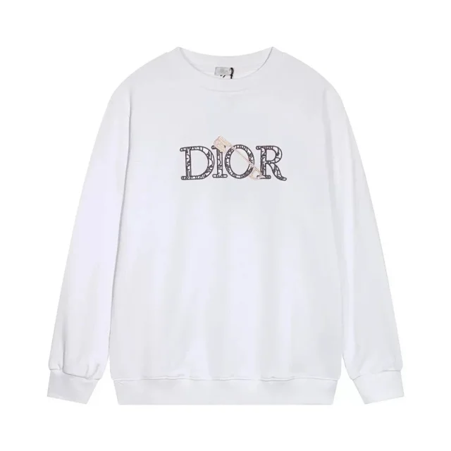 Dior Hoodies & Sweatshirts Logo Graphic Crewneck Sweatshirt product detail image 9
